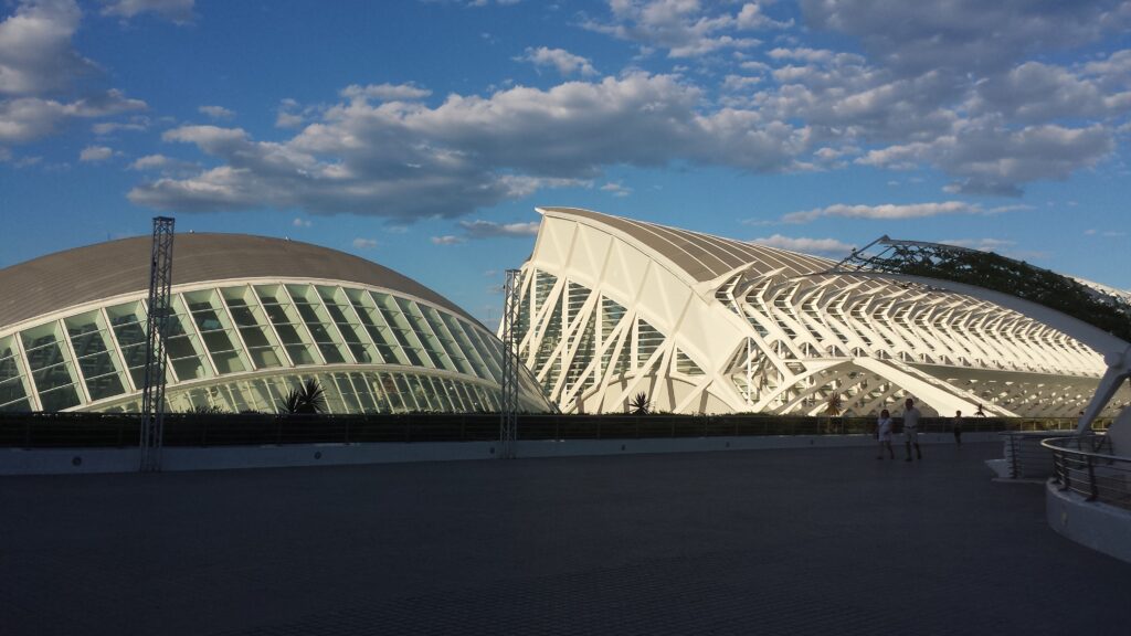 La città delle scienze e delle arti di Valencia