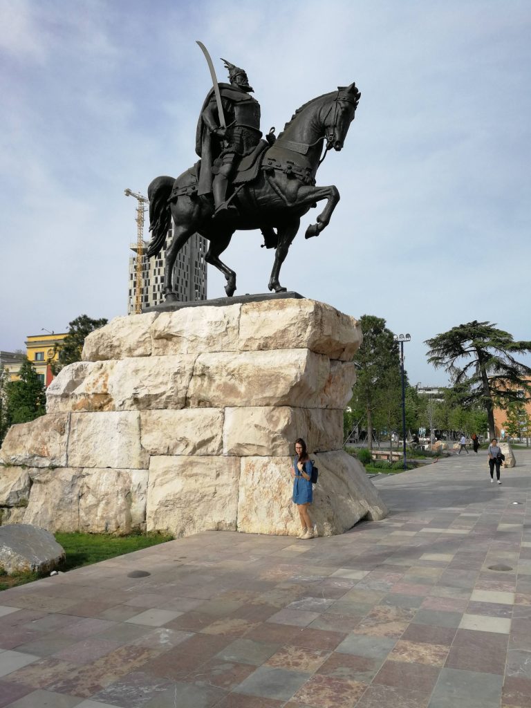 monumento Skanderbeg tirana